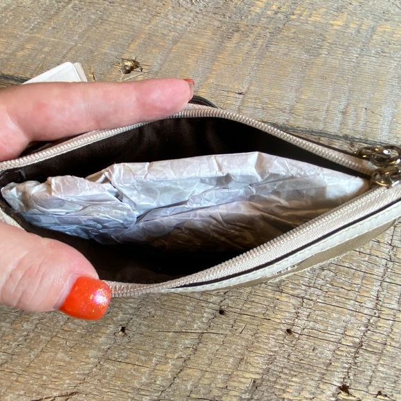 NWT Coach Pieced C Studded Gallery Tote and Wristlet - Picture 13 of 14